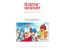 Tablet Screenshot of game-atelier.com